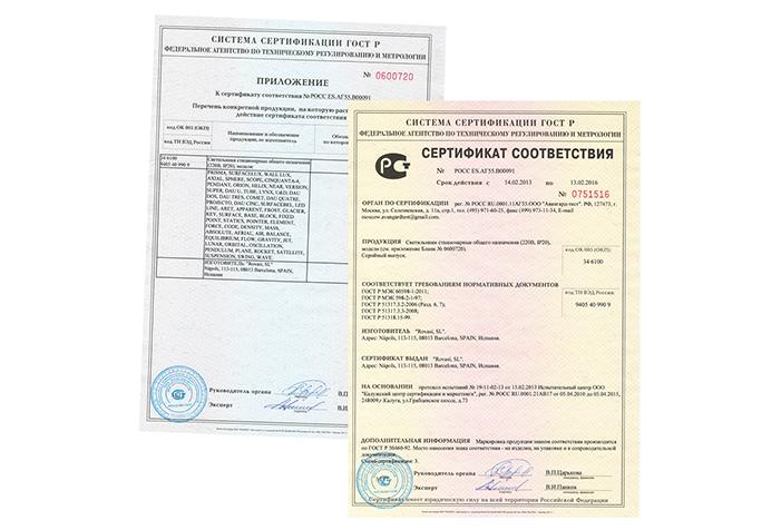 GOST-R certificate renewed / Russia