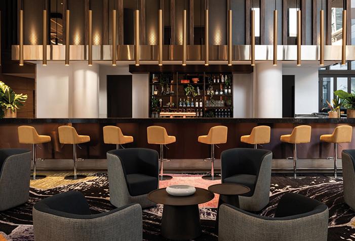 ROVASI lights up the bar of Accord and NV Fragrance Group Hotel in Perth, Australia.