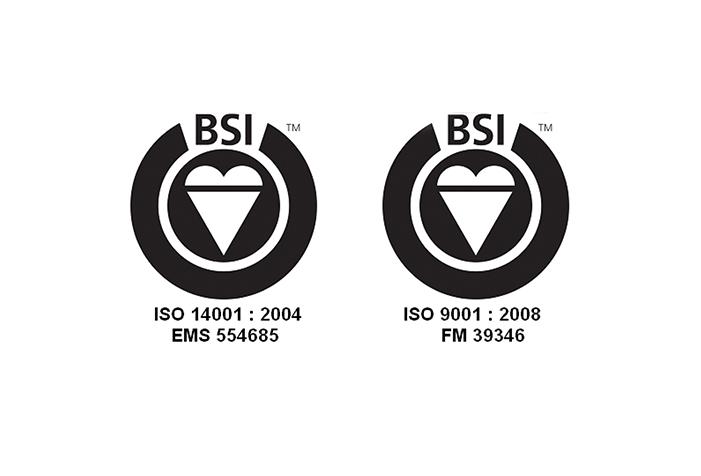 ISO 9001:2008 / ISO14001:2004